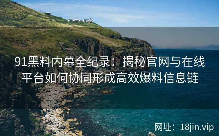 91黑料内幕全纪录：揭秘官网与在线平台如何协同形成高效爆料信息链